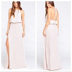 NWOT Heather Halter Dress